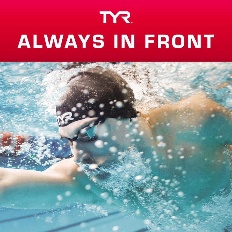 TYR Ultralite Elite Swim Snorkel - Adult Snorkeling Gear for Swimming Training - Ultra-Lightweight and Comfortable for Body Alignment Exercises - Blue - Image 3